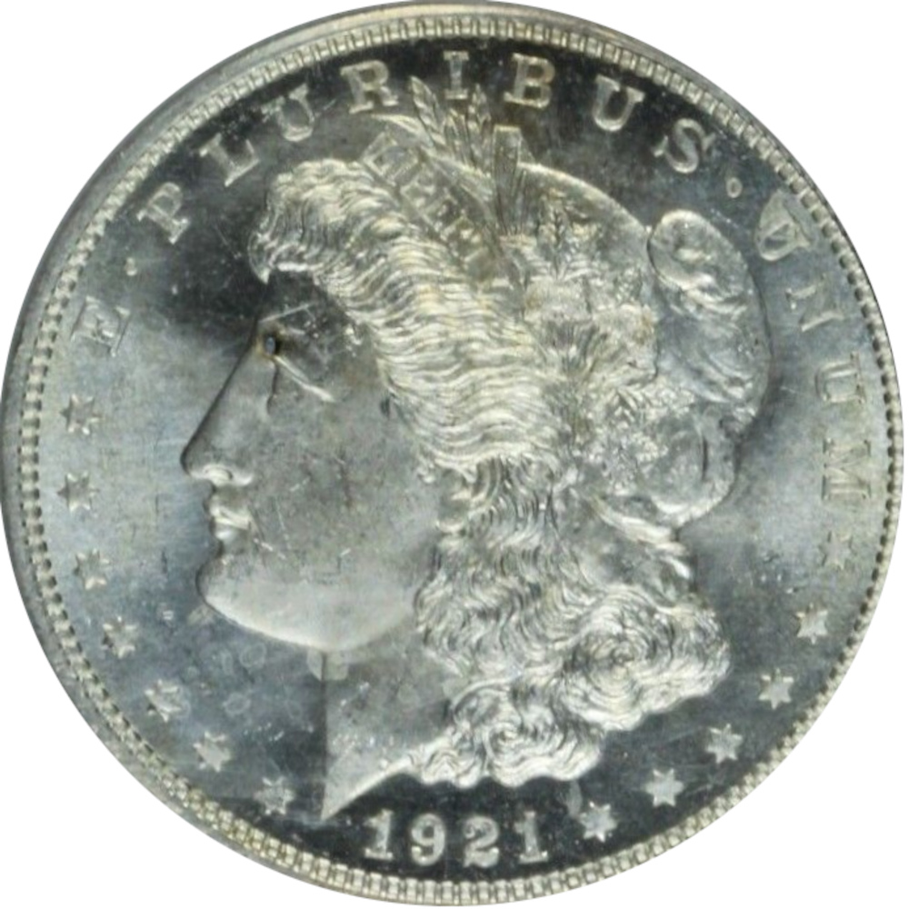 1921-$1-Morgan-Dollar---Spectacular-Strike!